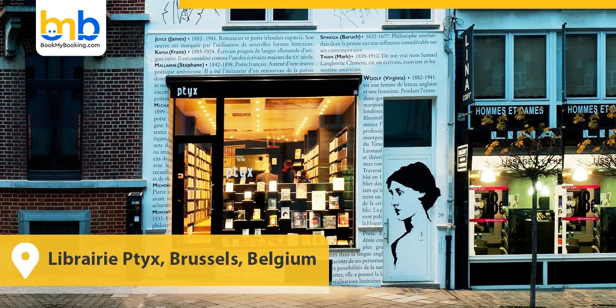 Librairie Ptyx, Brussels, Belgium