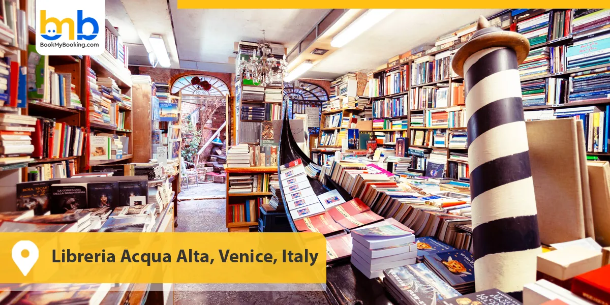 Libreria Acqua Alta, Venice, Italy