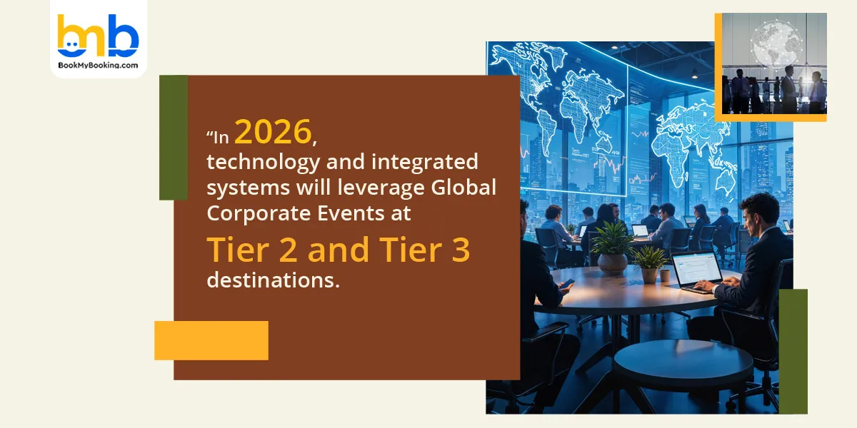 Global Corporate Events at Tier 2 and Tier 3 destinations
