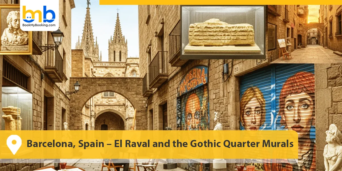 Barcelona, Spain &ndash; El Raval and the Gothic Quarter Murals