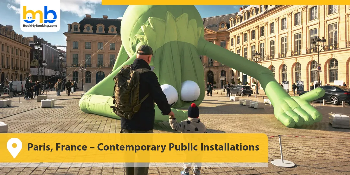 Paris, France &ndash; Contemporary Public Installations