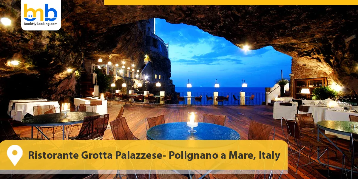 Ristorante Grotta Palazzese- Polignano a Mare, Italy